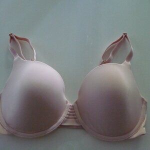 LE MYSTERE SECOND SKIN NATURAL BACK SMOOTHING T SHIRT BRA NUDE 32DD/E NEW TAG